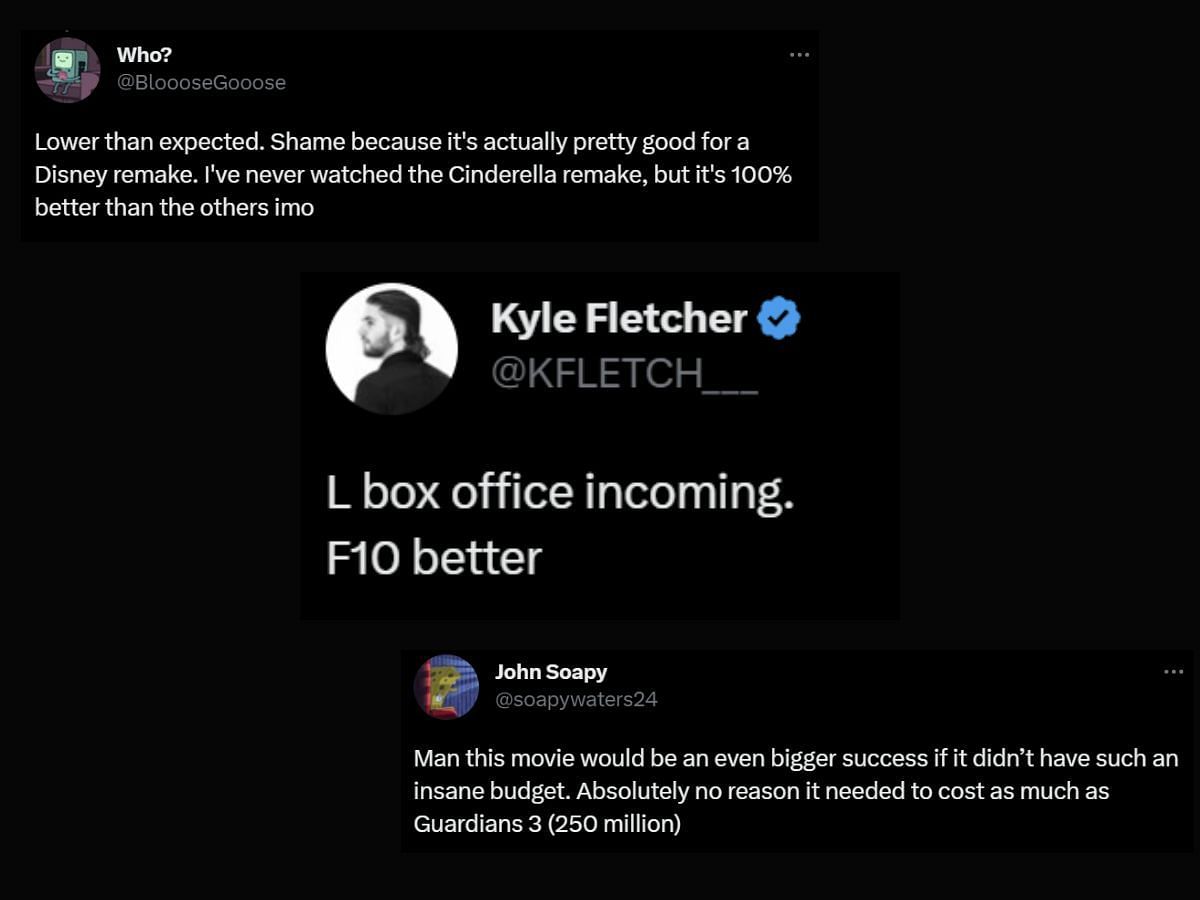 Fans react to the film's box office collection (Image via Twitter/Sportskeeda)